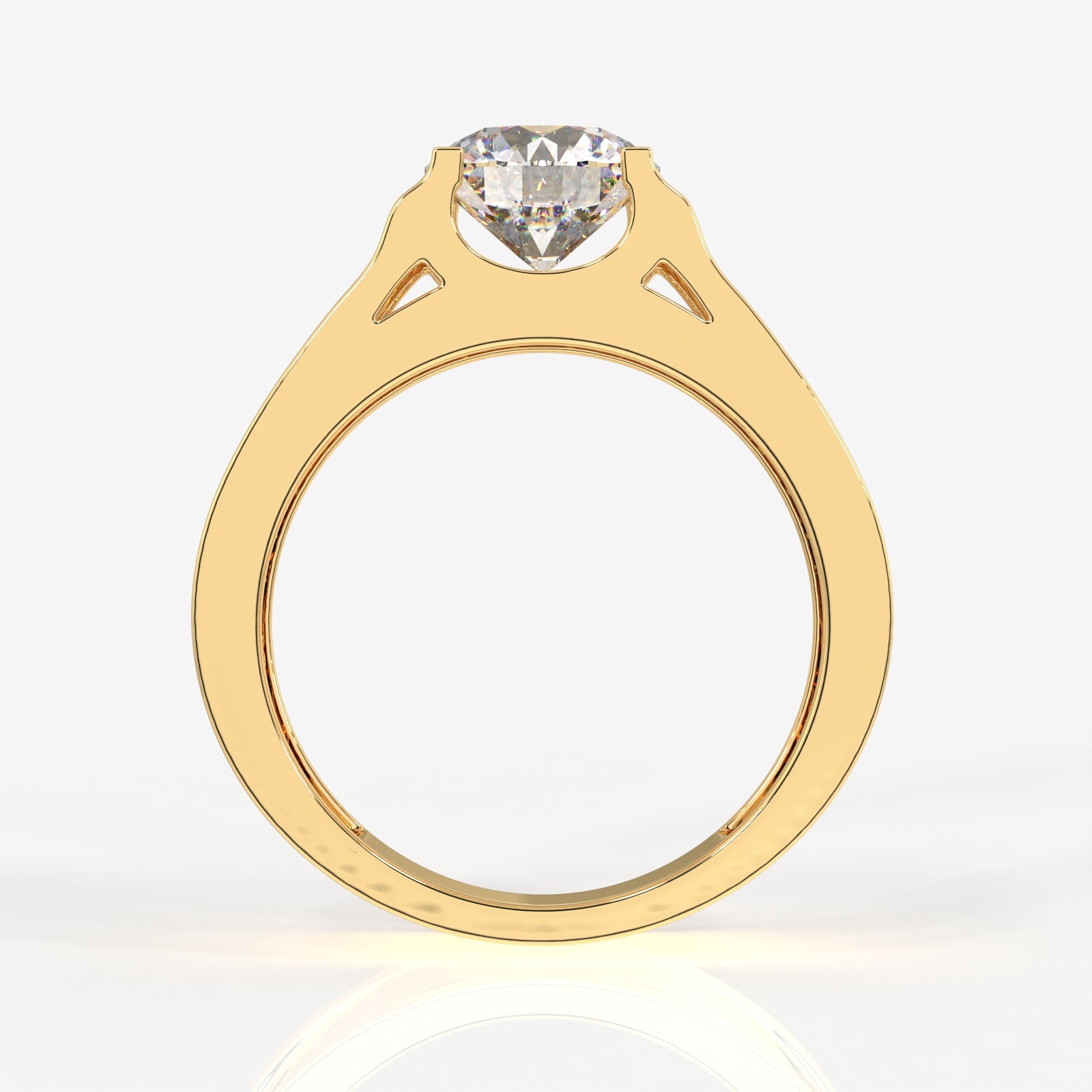 Buy Caratbazaar Lab Grown Diamond, Bruce Men's 14k Gold Ring