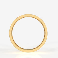 Buy Caratbazaar Modern Nobility Lab Grown Diamond Men's 14K Yellow Gold Ring