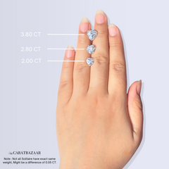 Buy Premium Trillion Cut Lab Grown Diamond Certified Stud 14k Gold Earrings