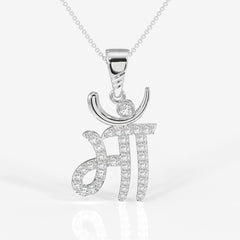 Caratbazaar Women's Women's Lab Grown Diamond Fashion 14K Gold Pendant