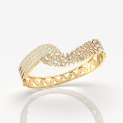 Classic Multi Stones Moissanite Diamond Sterling Silver Bracelets