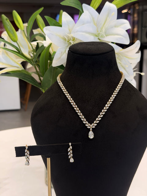 Forever Promise Moissanite Diamond 14K Gold Necklace