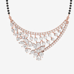 Women's Lab Grown Diamond 14K Gold Mangalsutra