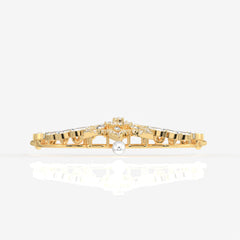 Round & Marquise Cut Lab Grown Diamond Women's 14K Gold Mangalsutra