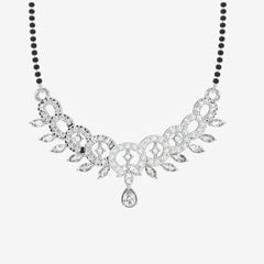 Women's Lab Grown Diamond 14K Gold Mangalsutra