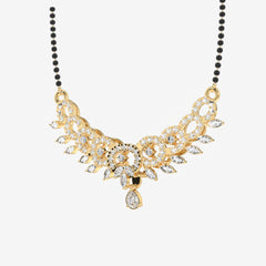 Women's Lab Grown Diamond 14K Gold Mangalsutra