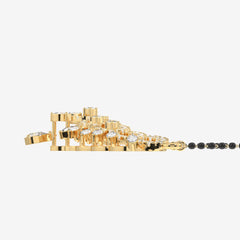 Women's Lab Grown Diamond 14K Gold Mangalsutra