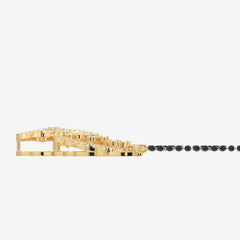 Women's Lab Grown Diamond 14K Gold Mangalsutra