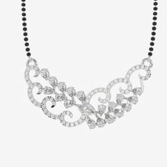 Women's Lab Grown Diamond 14K Gold Mangalsutra