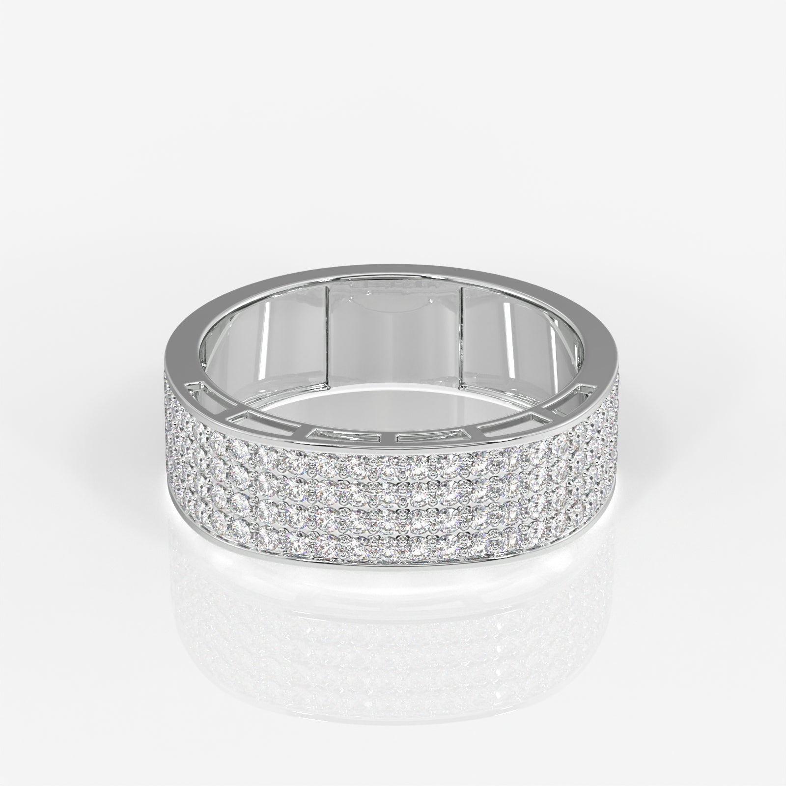 Shop Bold Majesty Lab Grown Diamond Men's 14K Yellow Gold Ring