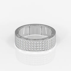 Shop Bold Majesty Lab Grown Diamond Men's 14K Yellow Gold Ring