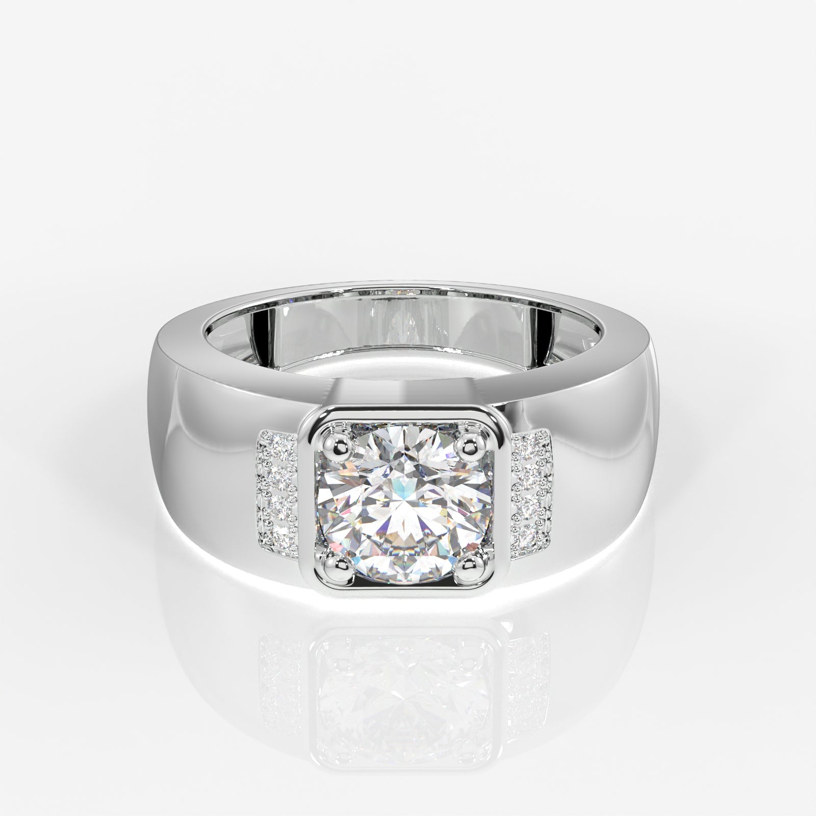 Shop Lab Grown Diamond, Luther Men's 14k Gold Ring