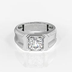 Shop Lab Grown Diamond, Men' s Unique Engagement 14k Gold Ring