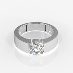 Shop Lab Grown Diamond, Simple Classic Men's 14k Gold Ring