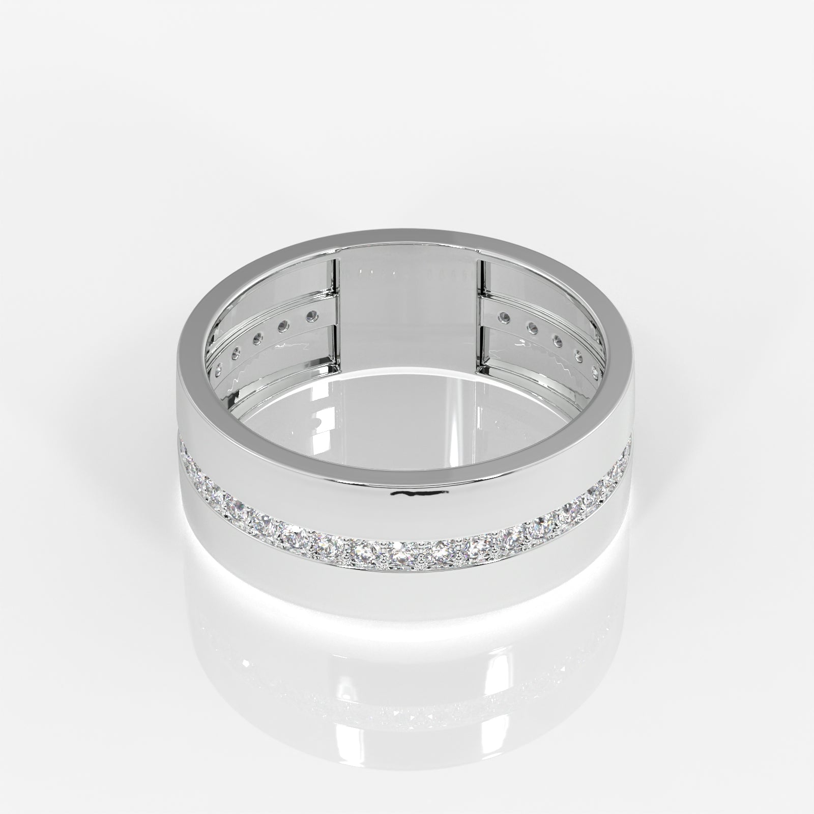 Shop Modern Nobility Lab Grown Diamond Men's 14K Yellow Gold Ring