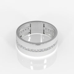 Shop Modern Nobility Lab Grown Diamond Men's 14K Yellow Gold Ring