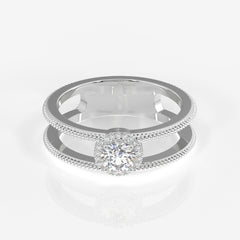 Shop Regal Crown Lab Grown Diamond Men's 14K Yellow Gold Ring