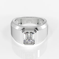 Shop Ultimate Prestige Lab Grown Diamond Men's 14K Yellow Gold Ring