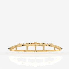 Round & Marquise Cut Lab Grown Diamond Women's 14K Gold Mangalsutra