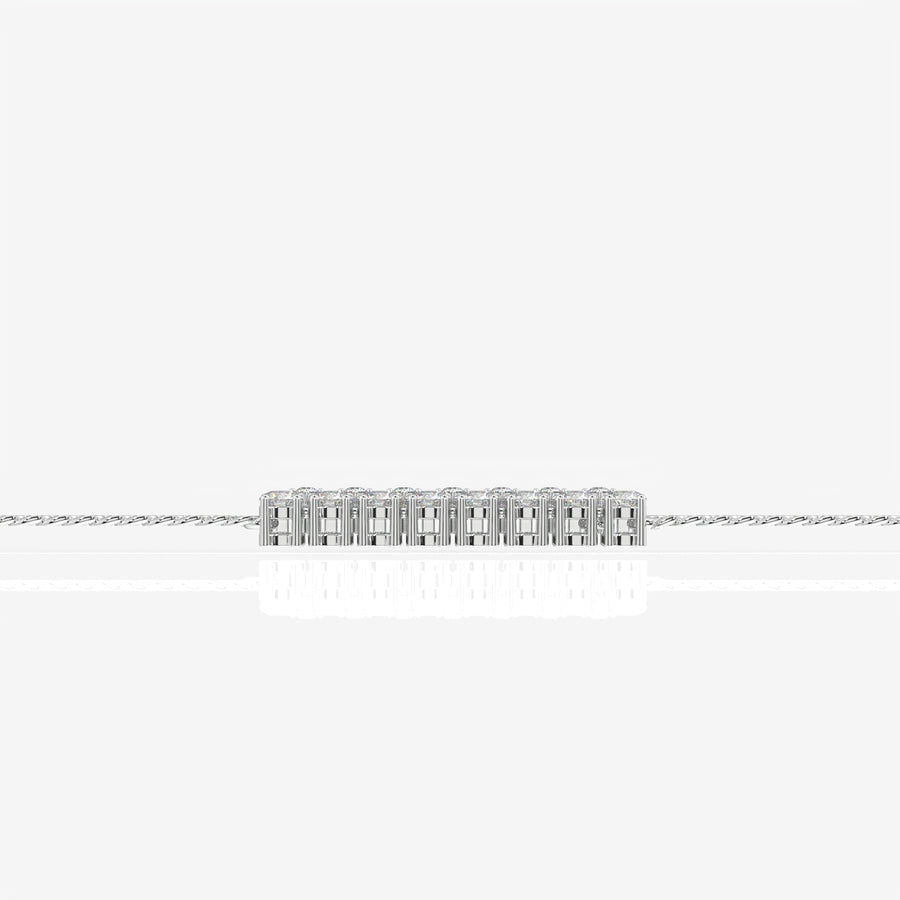 Shining Bond Sterling Silver Men's Bracelet