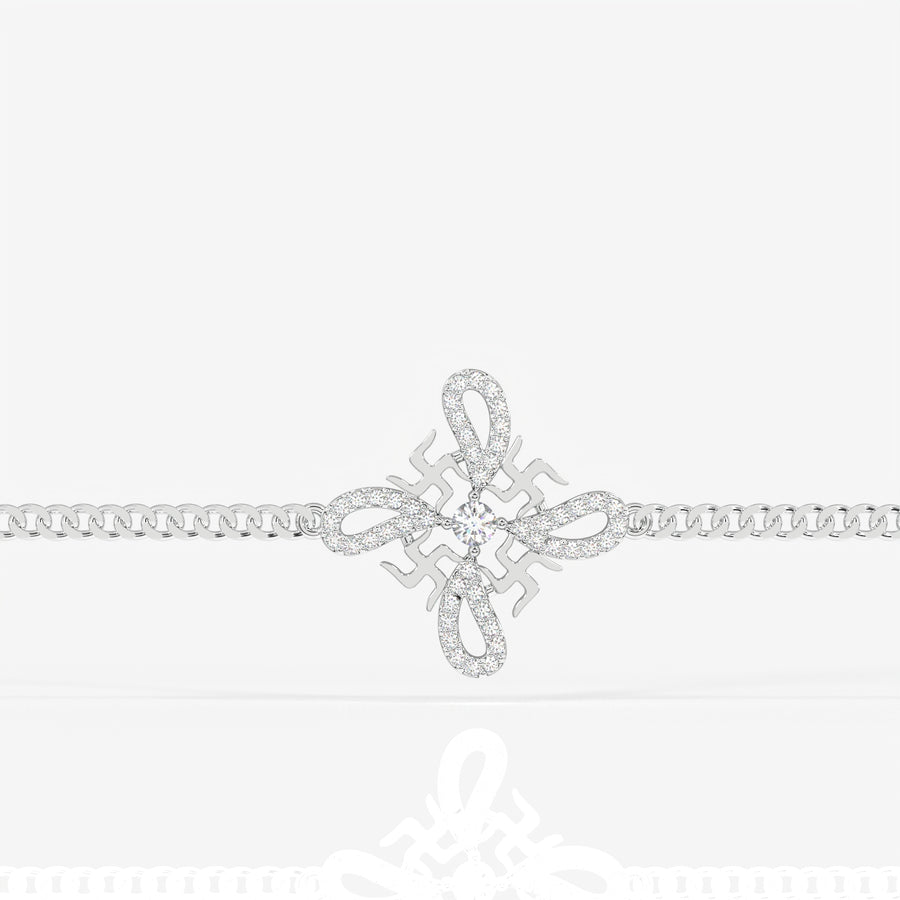Shubhika Sterling Silver Men's Bracelet