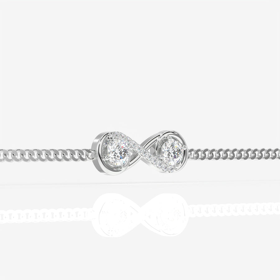 Anantya Sterling Silver Men's Bracelet