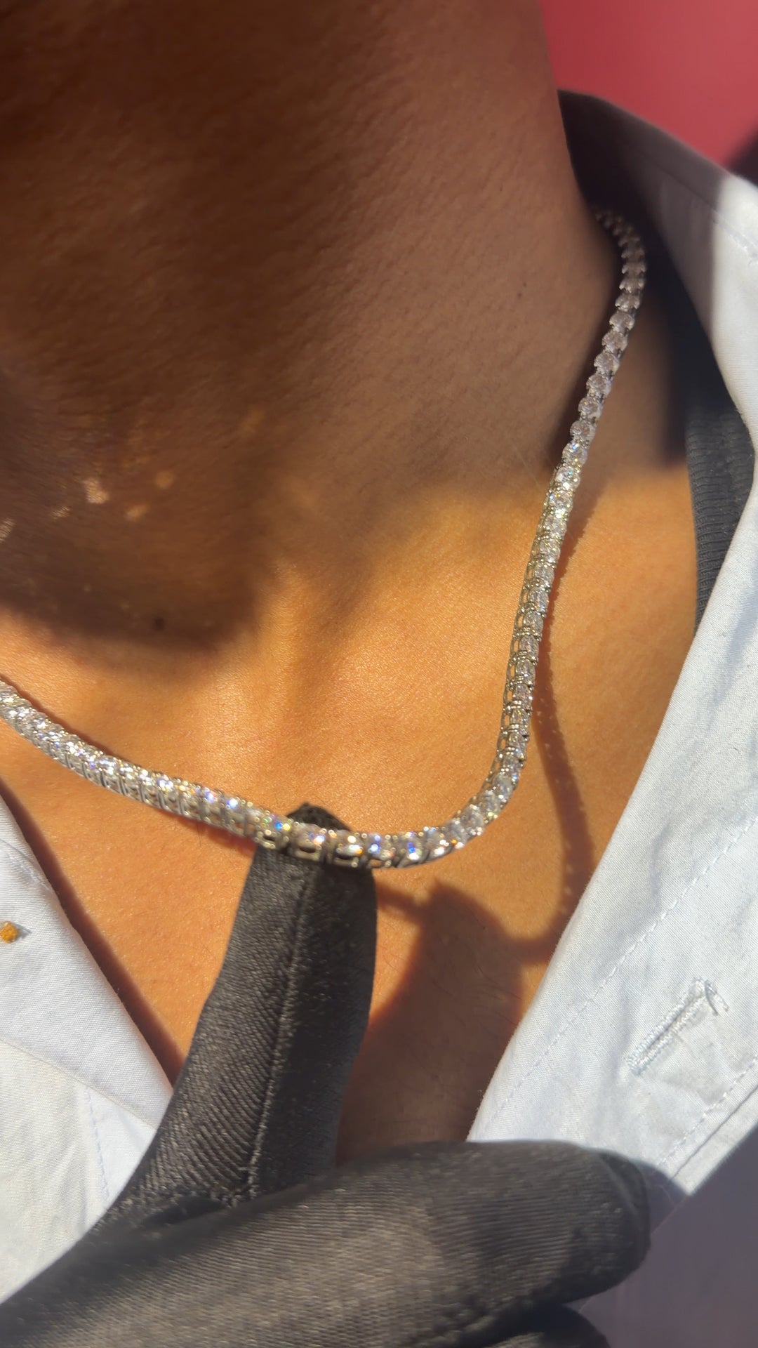 Lab Grown Diamond Tennis Necklaces For A Bold Statement