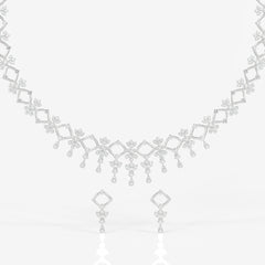 Adira Lab Grown Diamond Classic 18k Gold Necklace