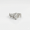 Marquise Cut Lab Grown Diamond 9K Gold Engagement Ring
