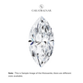 Marquise Cut Certified Moissanite Diamond D VVS1