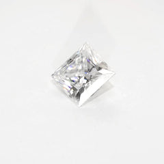 Princess Cut Certified Moissanite Diamond D VVS1