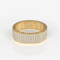 Bold Majesty Lab Grown Diamond Men's 14K Yellow Gold Ring
