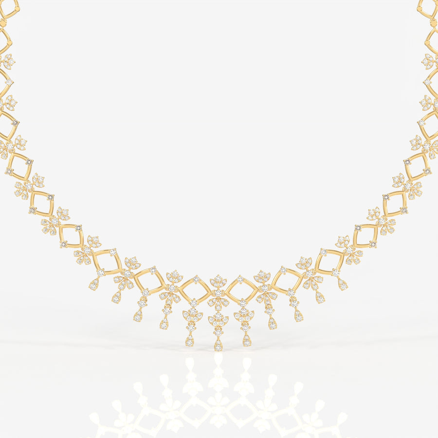 Buy Adira Lab Grown Diamond Classic 14k Gold Necklace