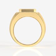 Buy Caratbazaar Emerald Cut Moissanite Diamond 14k Gold Ring