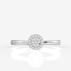Buy Caratbazaar Ethereal Glow Lab Grown Diamond 18k Gold Ring