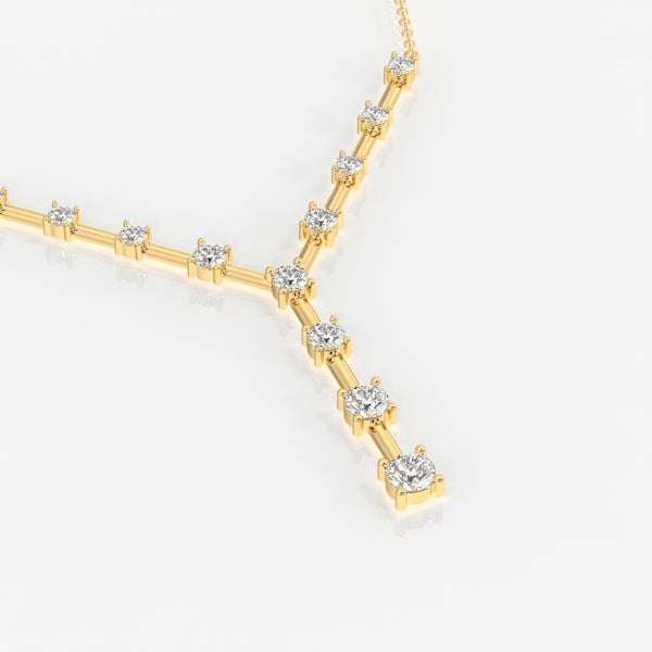 Buy Celeste Lab Grown Diamond 14k Gold Necklace for Women