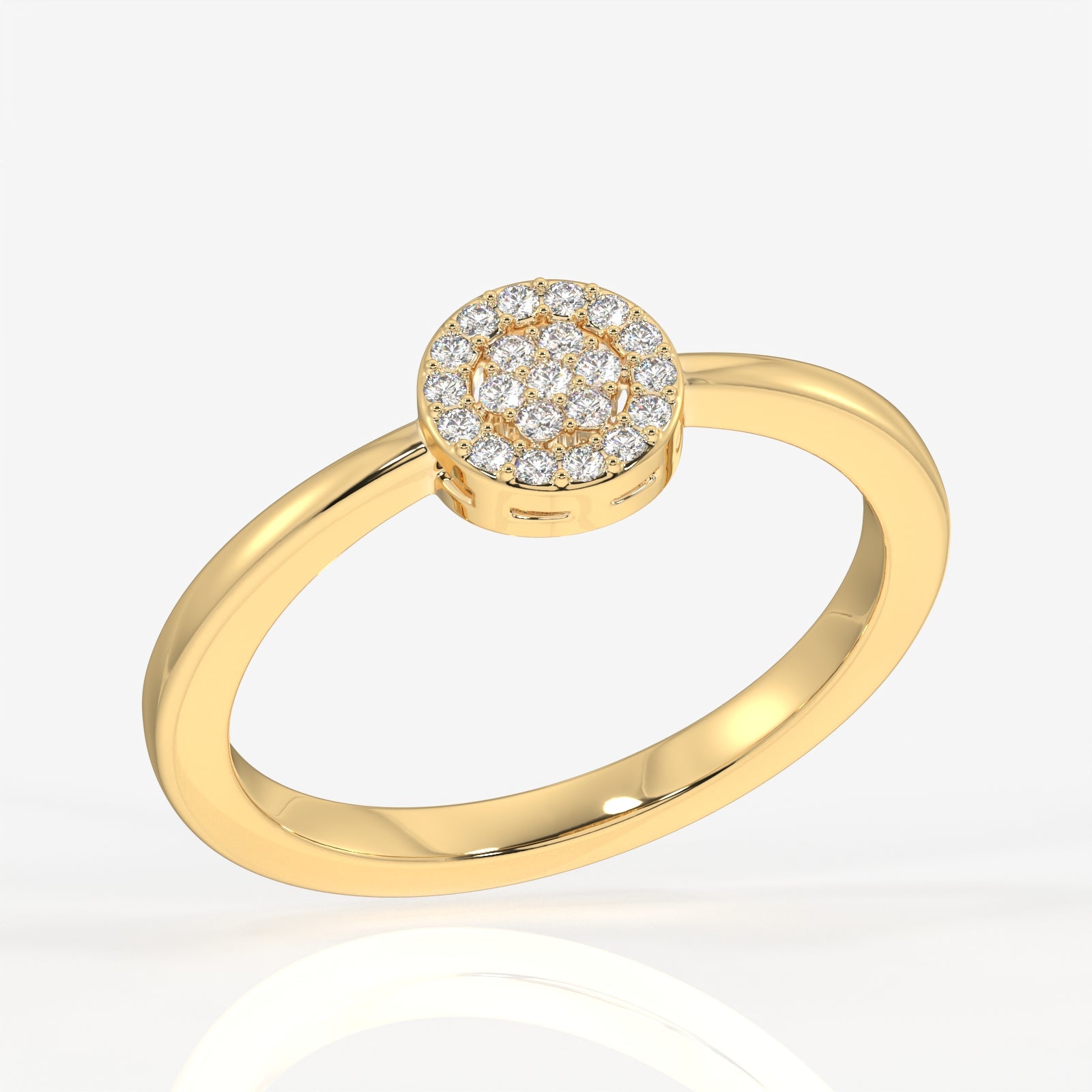 Buy Ethereal Glow Lab Grown Diamond 18k Gold Ring