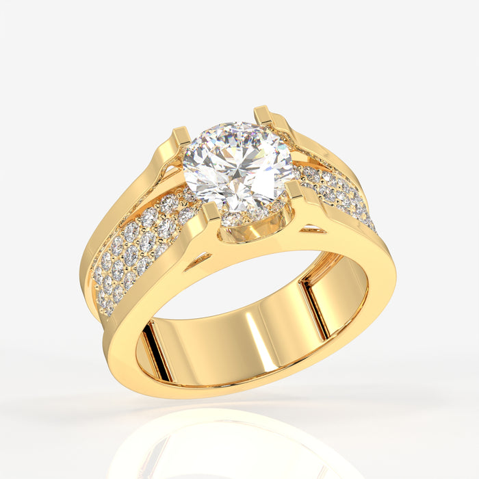 Buy Lab Grown Diamond, Bruce Men's 14k Gold Ring