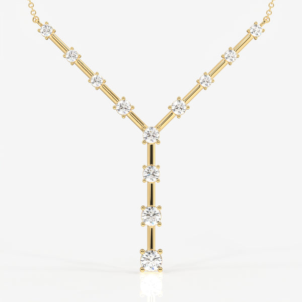 Celeste Lab Grown Diamond 14k Gold Necklace for Women