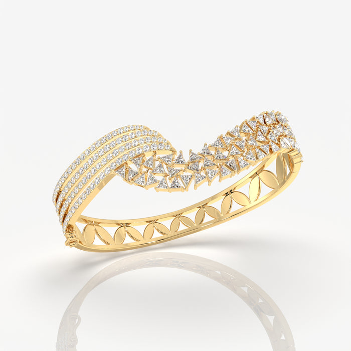 Classic Multi Stones Moissanite Diamond Sterling Silver Bracelets