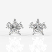Pear & MarquiseCut Lab Grown Diamond Stud 14k Gold Earrings