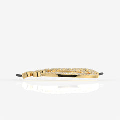 Round Cut Lab Grown Diamond Women's 14K Gold Mangalsutra