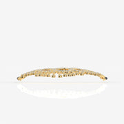 Round Cut Lab Grown Diamond Women's 14K Gold Mangalsutra