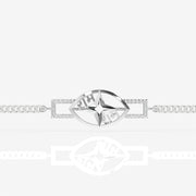 Ramojwala Sterling Silver Men's Bracelet