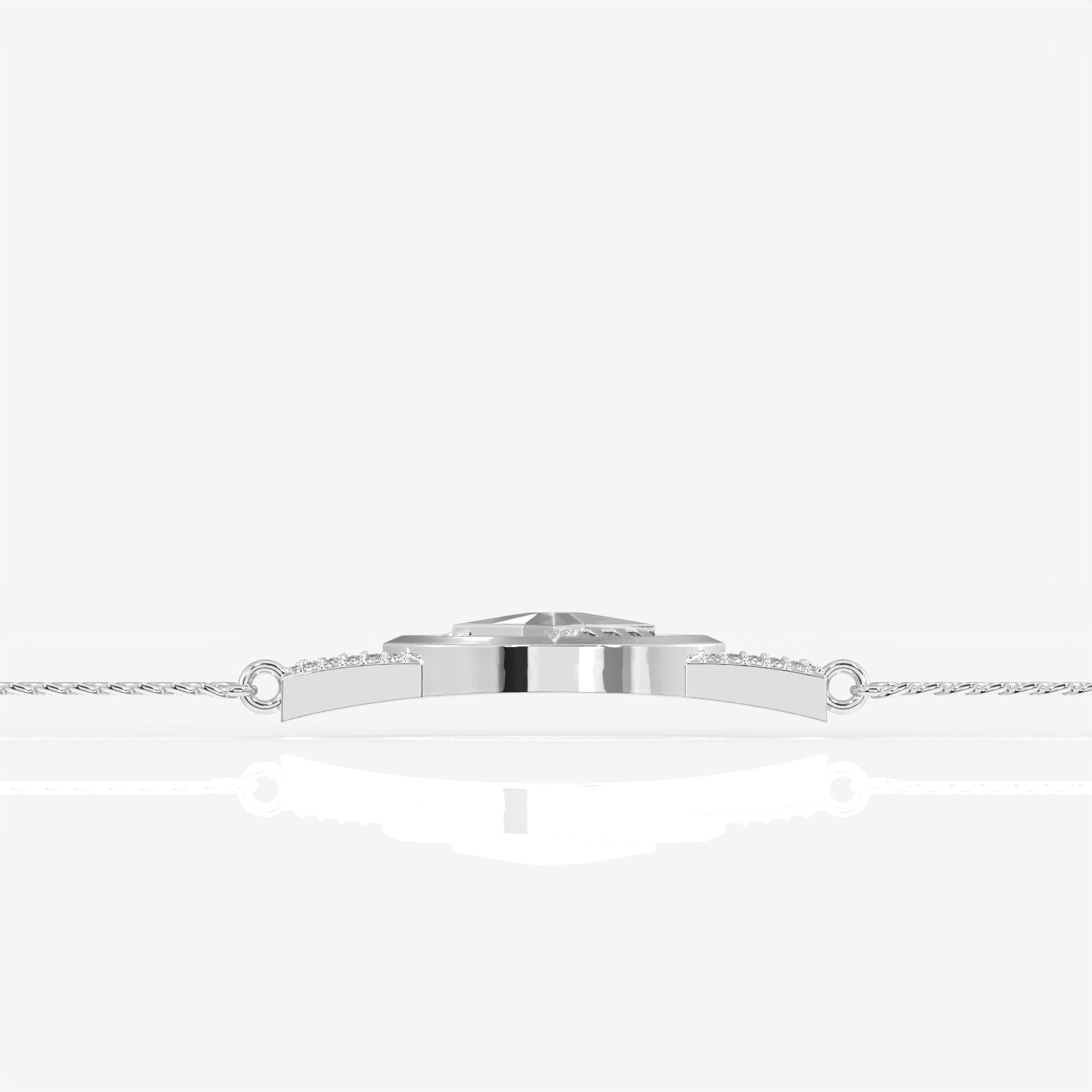 Ramojwala Sterling Silver Men's Bracelet