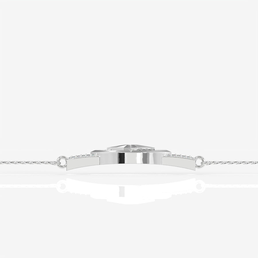 Ramojwala Sterling Silver Men's Bracelet