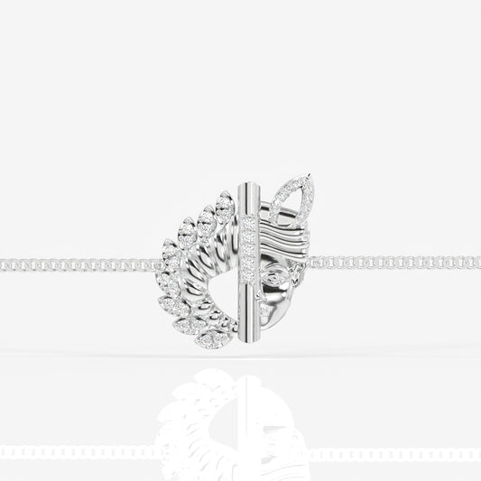 Murlimanohar Sterling Silver Rakhi