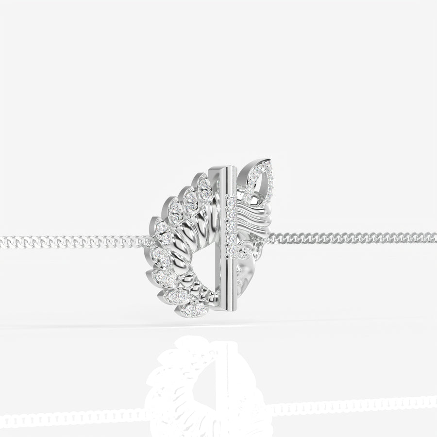 Murlimanohar Sterling Silver Men's Bracelet