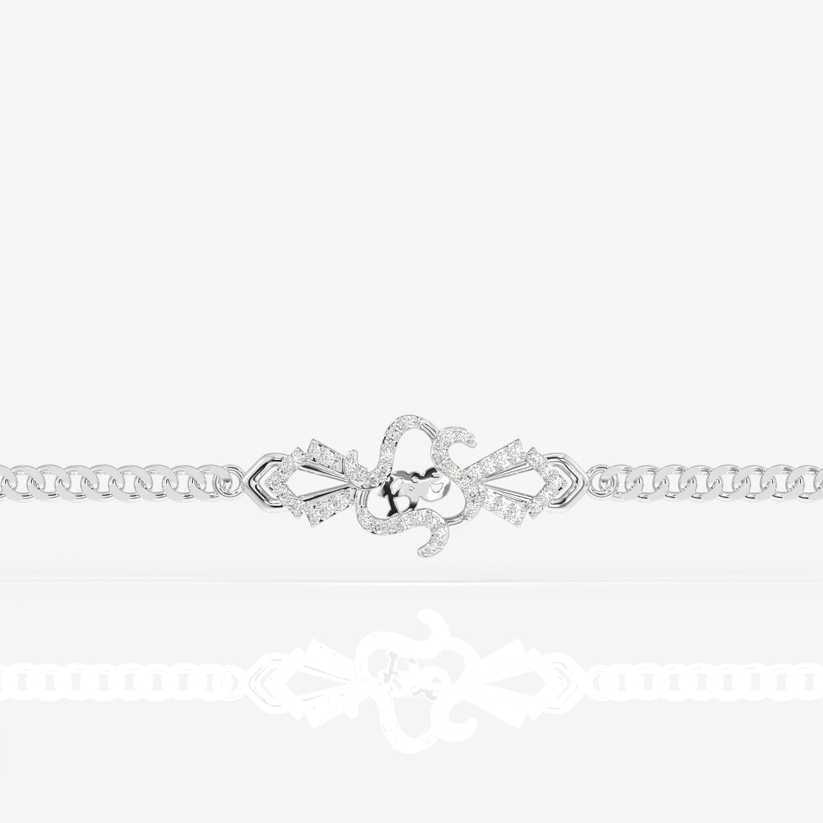 Aarvaya Sterling Silver Men's Bracelet