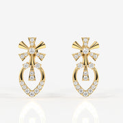 Seraphina Lab Grown Diamond 9k Gold Earrings